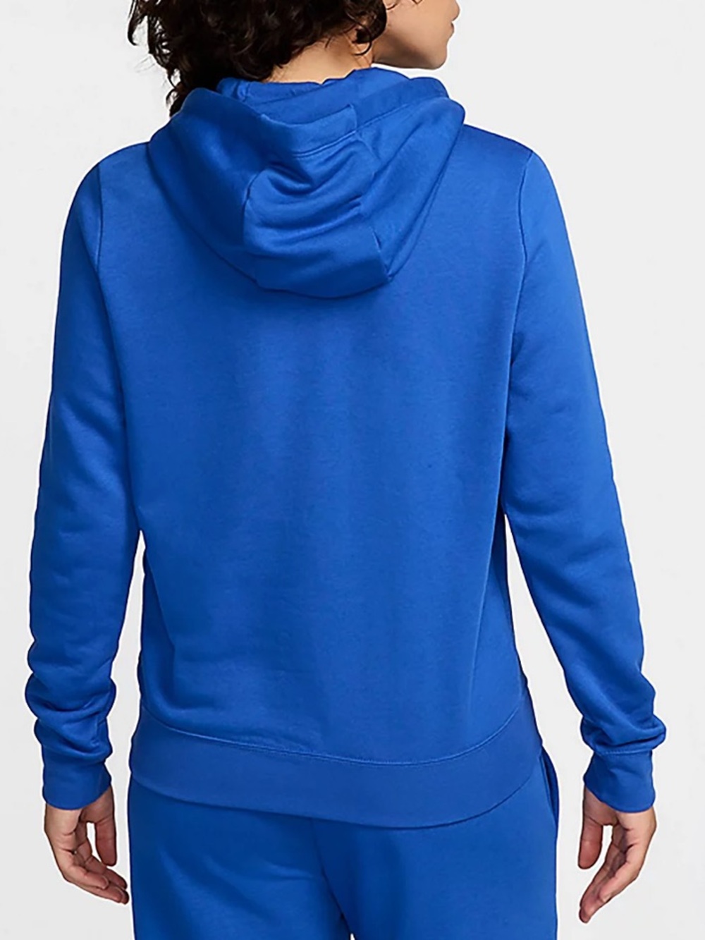 NWT Nike Women's Club Fleece Pullover Hoodie teal sz XL - Picture 3 of 8